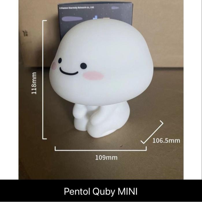 Pentol Quby Lampu Tidur Quby si Pentol Star Moly Soft Head Touch Dimme - PENTOL MINI - PENTOL MINI