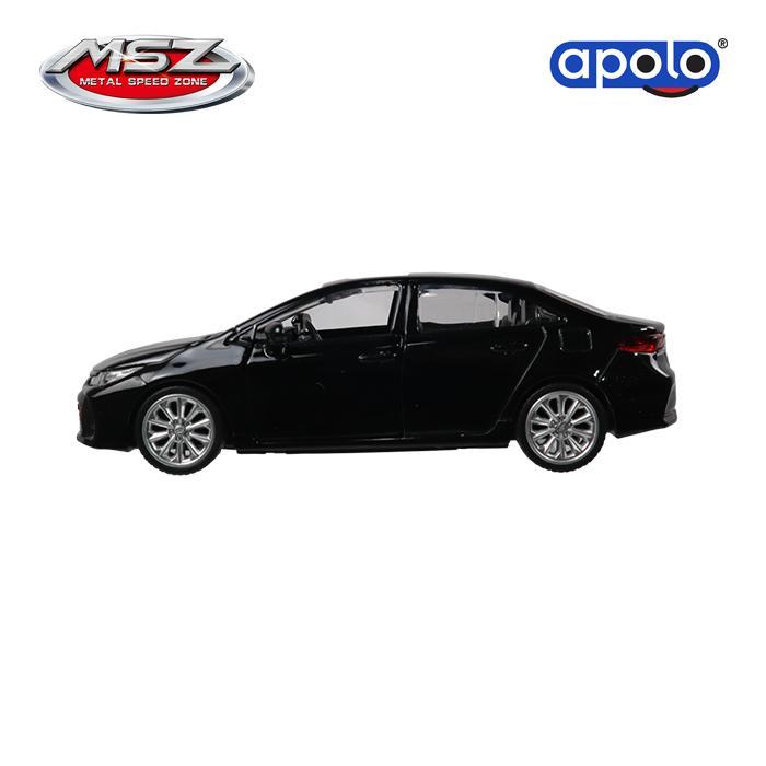 Apolo MSZ 1:43 Toyota Corolla Hybrid - Coklat