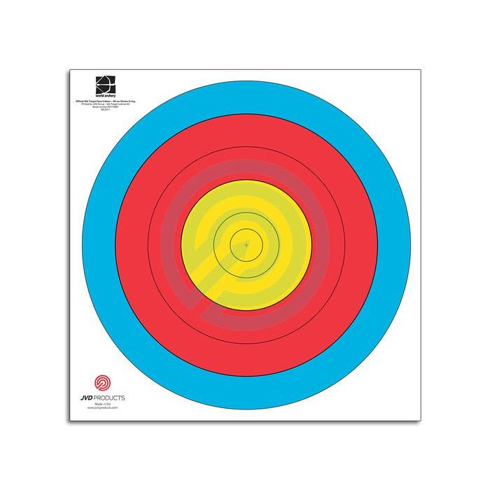 Target Face - JVD Target Face 80 cm - Panahan - Archery - 5 Ring