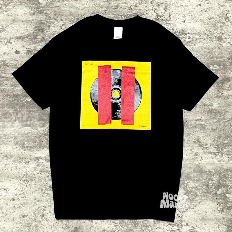 KAOS TSHIRT MUSIC Fstvlst - Cover Album Fstvlst II Tshirt Unisex - Black | Kaos Band Original