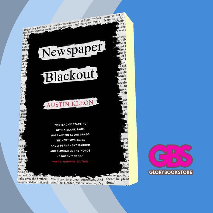 Buku Newspaper Blackout: Poetry Kleon Austin