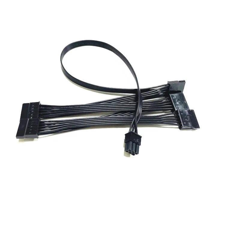 High Quality PCIE 6+2pin  CPU 8Pin(4+4) 4 SATA 4 IDE power Supply cable for DeepCool PQ1000M PQ850M 