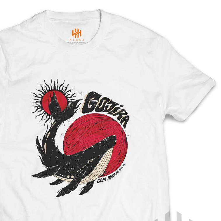 Kaos Gojira HOOKA Distro Premium Kaos Band Gojira