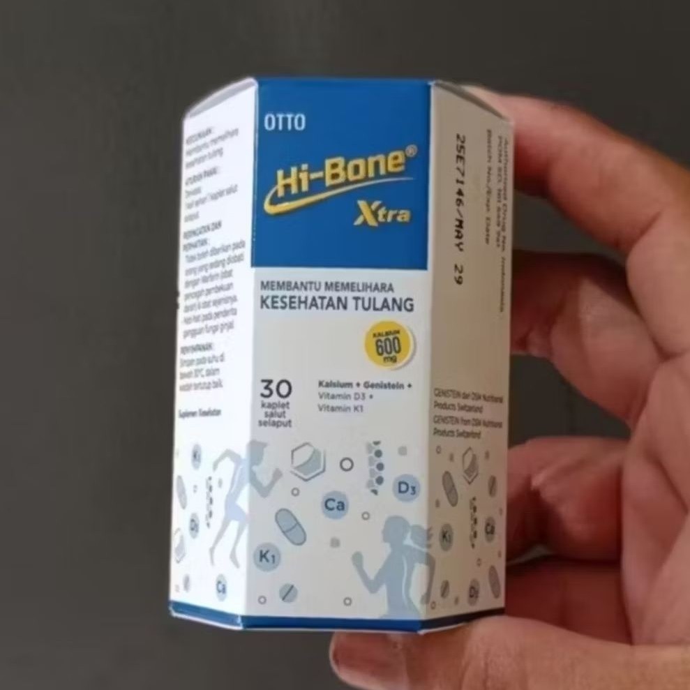 HI BONE 600 BOTOL 30 KAPLET / HI-BONE XTRA 600 mg