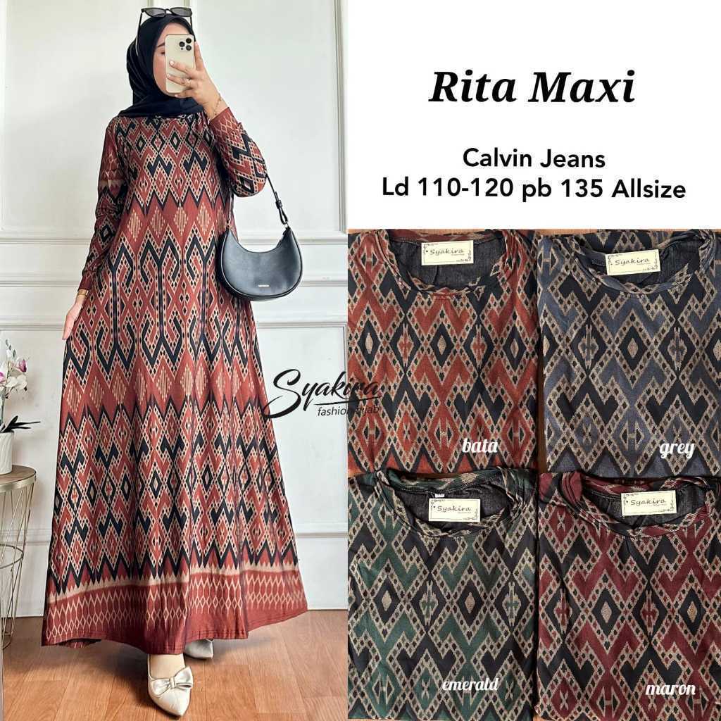 0709      RITA MAXI by sYAKIRA   DAILY WEAR  FASHION HIJAB STORE // NOVIISTUFF