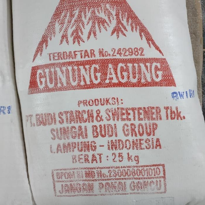 Tepung Sagu / Tepung Tapioka cap Gunung Agung
