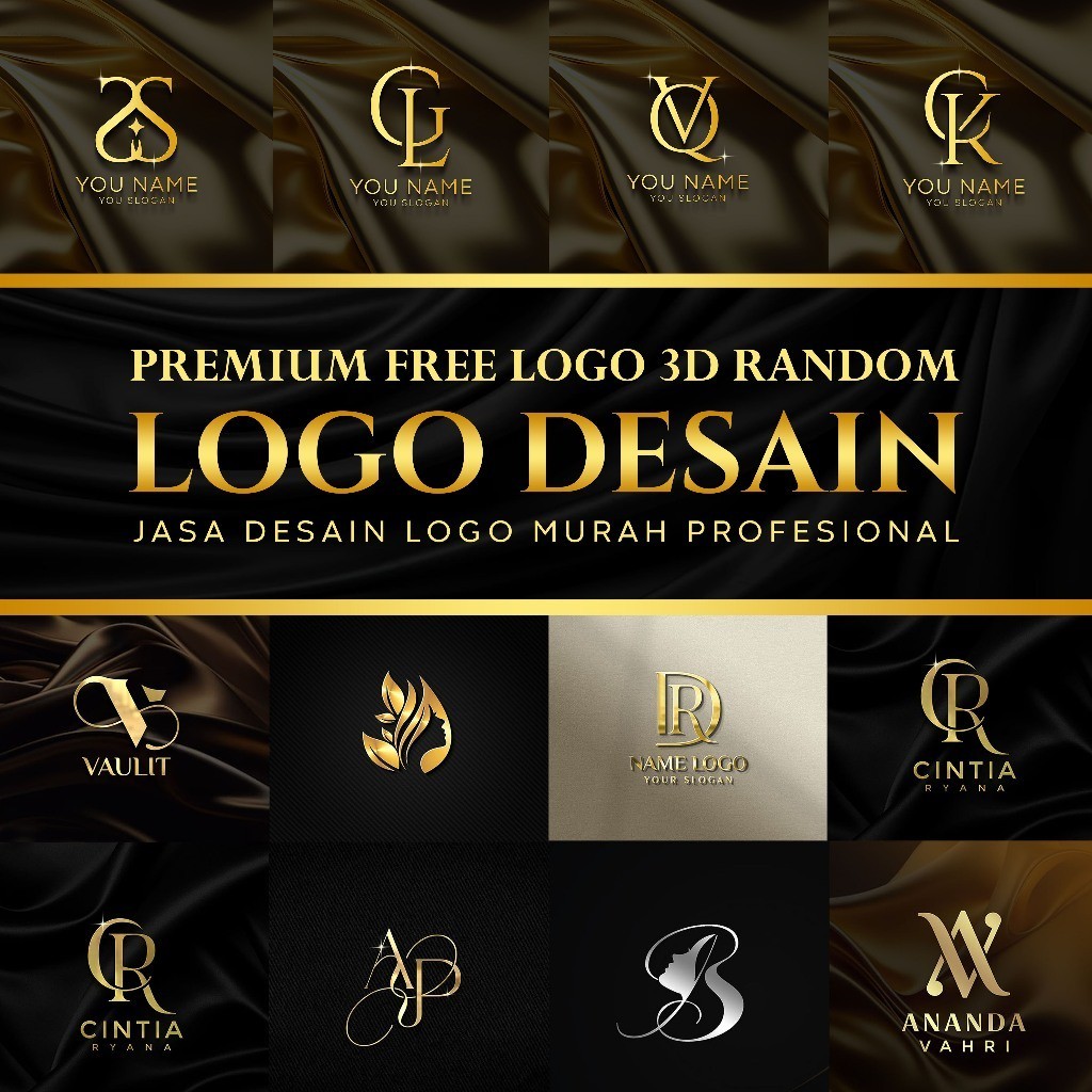 JASA DESAIN LOGO MURAH PROFESIONAL UMKM TOKO OLSHOP LOGO DESAIN