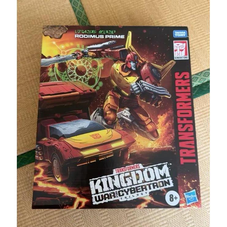 [ NOW] Transformation Toy Kingdom Series Commander Level Hot Rod Rodimus with Carriage Movable Robot