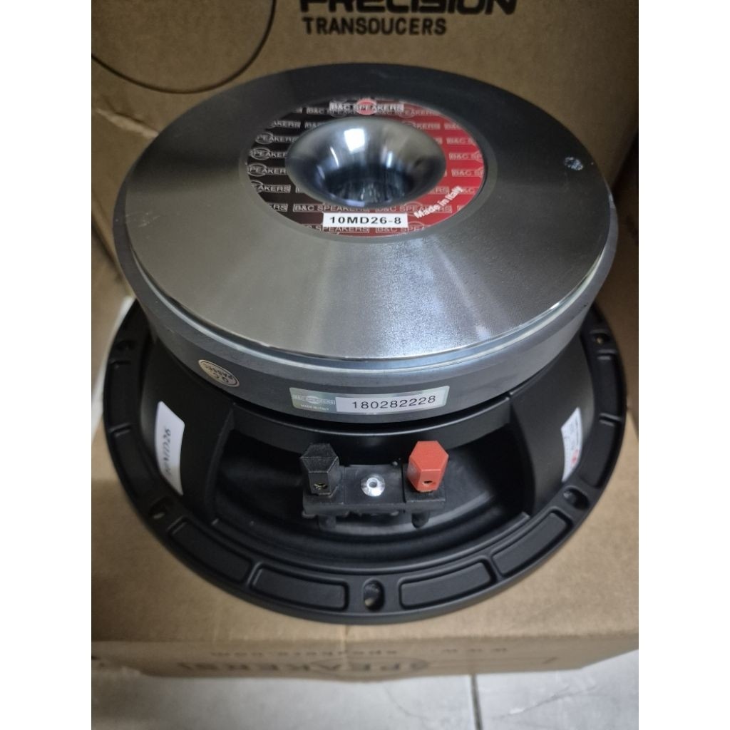 KOMPONEN SPEAKER B&C 10MD26/10 MD26 10 INCH MID
