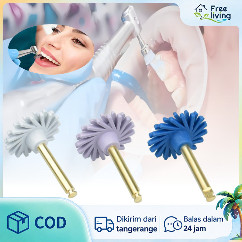 Dental Bur Diacomp Soflex Twist Alat Poles Gigi Halus Komposit Untuk Polishing Veneer Gigi