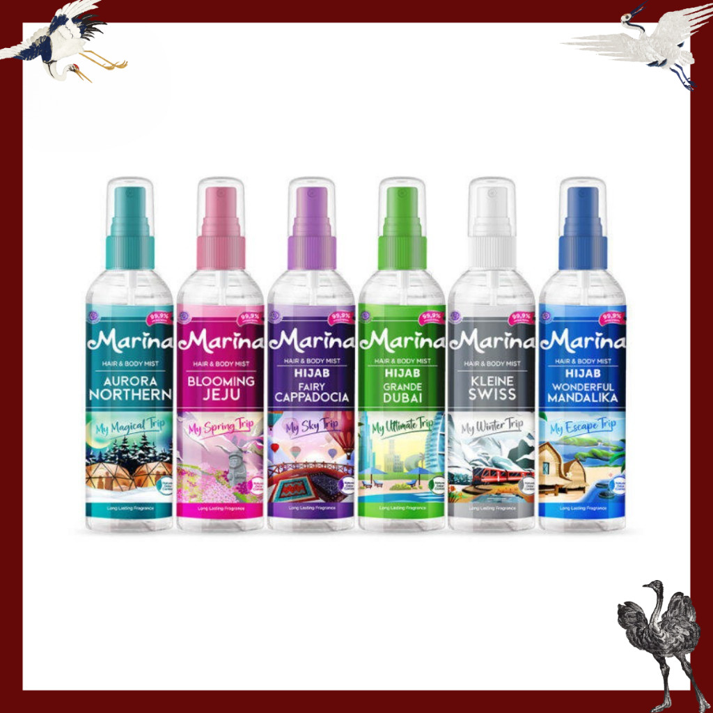 Marina Hair & Body Mist Cologne 100ml / Marina Body Mist 100ml