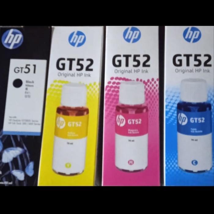 TINTA HP GT51/GT52/GT53 ORIGINAL - Hitam