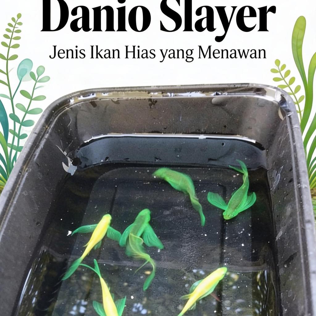 DEKORASI AI Green Danio Slayer HIJAU Tetra Zebra GENERATE  Hias Aquascape HIASAN