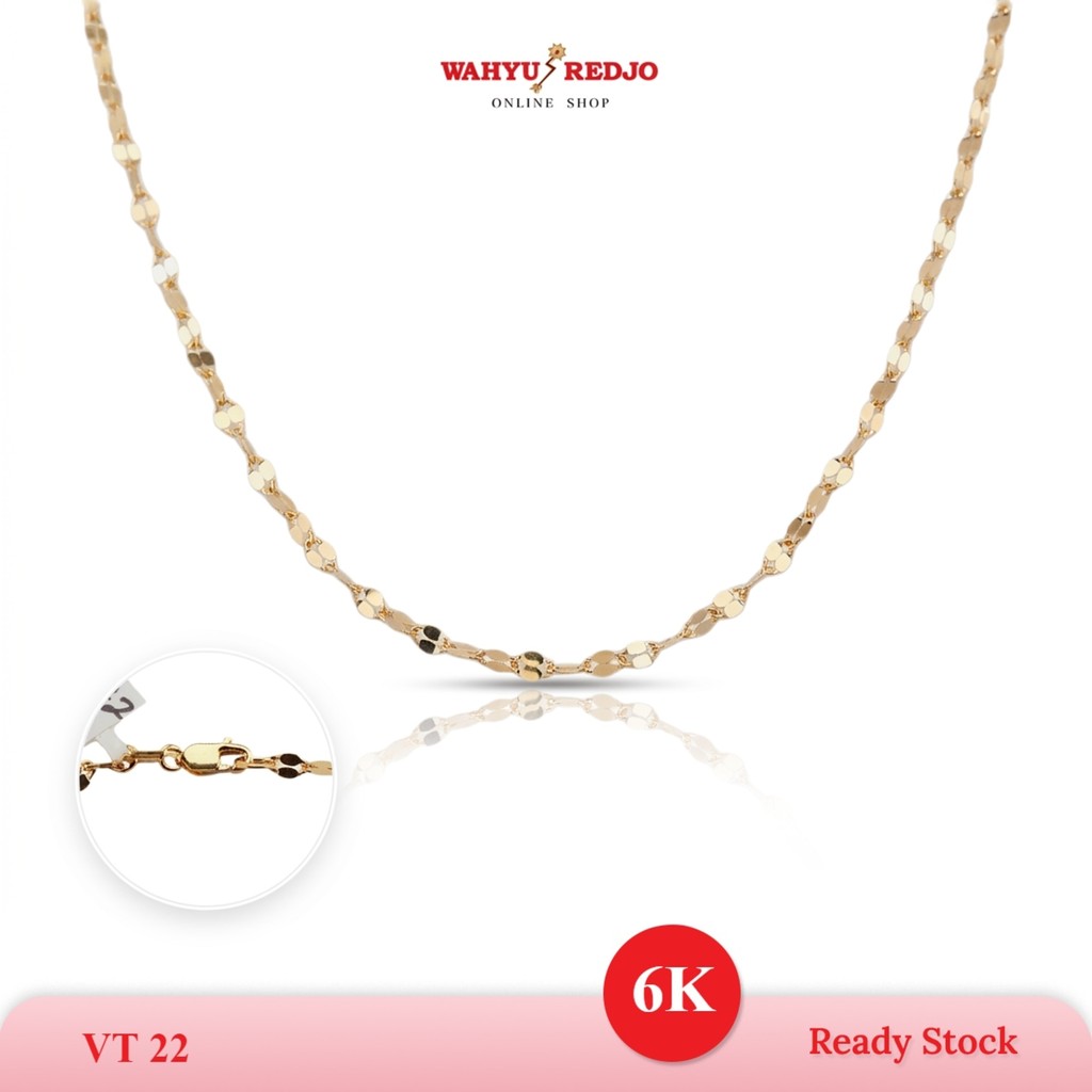WAHYU REDJO - KALUNG EMAS 6K KH MODEL ANAK TOSCANO SIMPLE & DAILYWEAR (NON PMR)