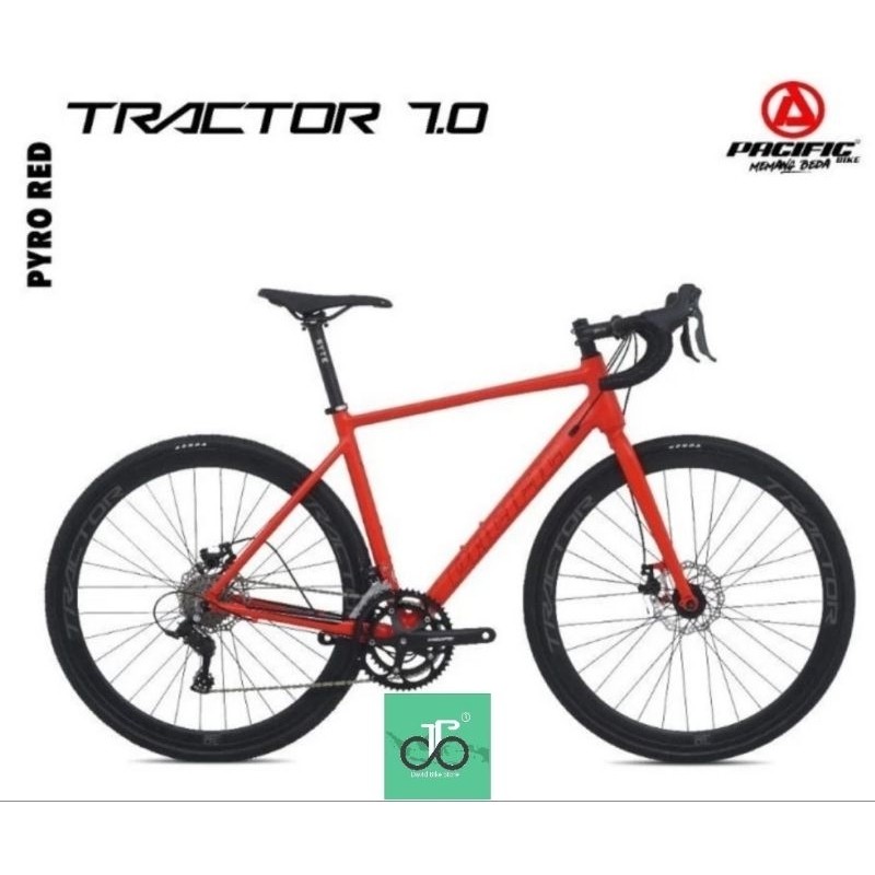 Sepeda Roadbike Balap 700c Pacific Tractor 7.0 NEW 7