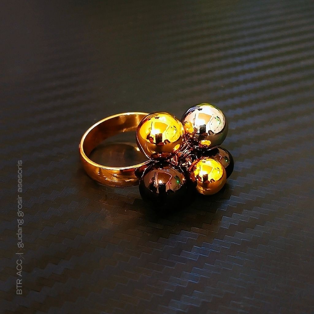 Cincin Titanium Anggur Model Mewah Cincin Titanium Anti Karat