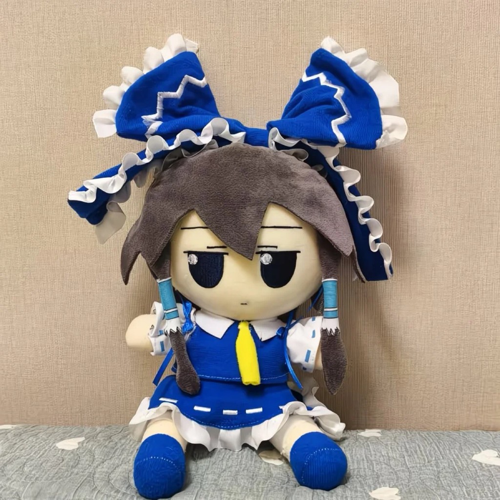 20cm Japan Anime TouHou Project Hakurei Reimu Kirisame Komeiji Koishi Cosplay Anime Plush Doll Cute 