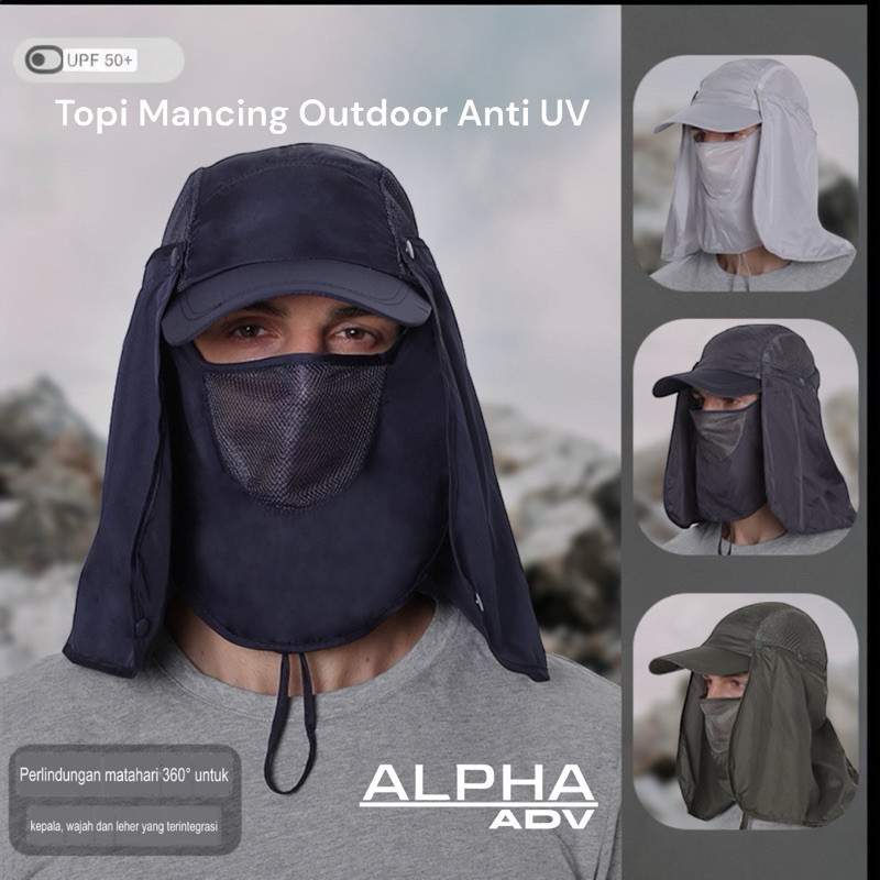 Topi Mancing Model Tentara Jepang Outdoor