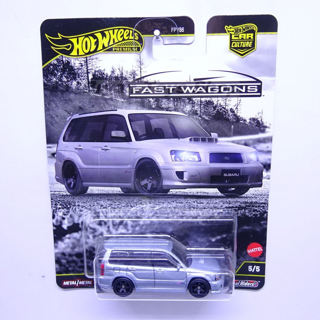Hot Wheels Fast Wagons Subaru Forester STI Abu