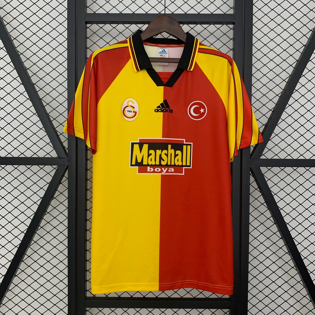 Jersey grade ori  Retro Galatasaray 98/99 Home A23 T shirt pria