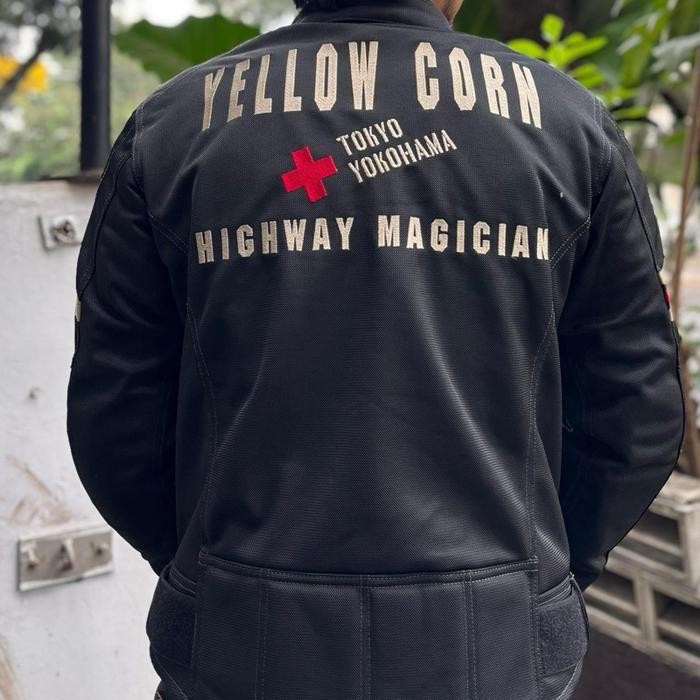 Yellow Corn SJ-5108 SJ5108 Black Red - M