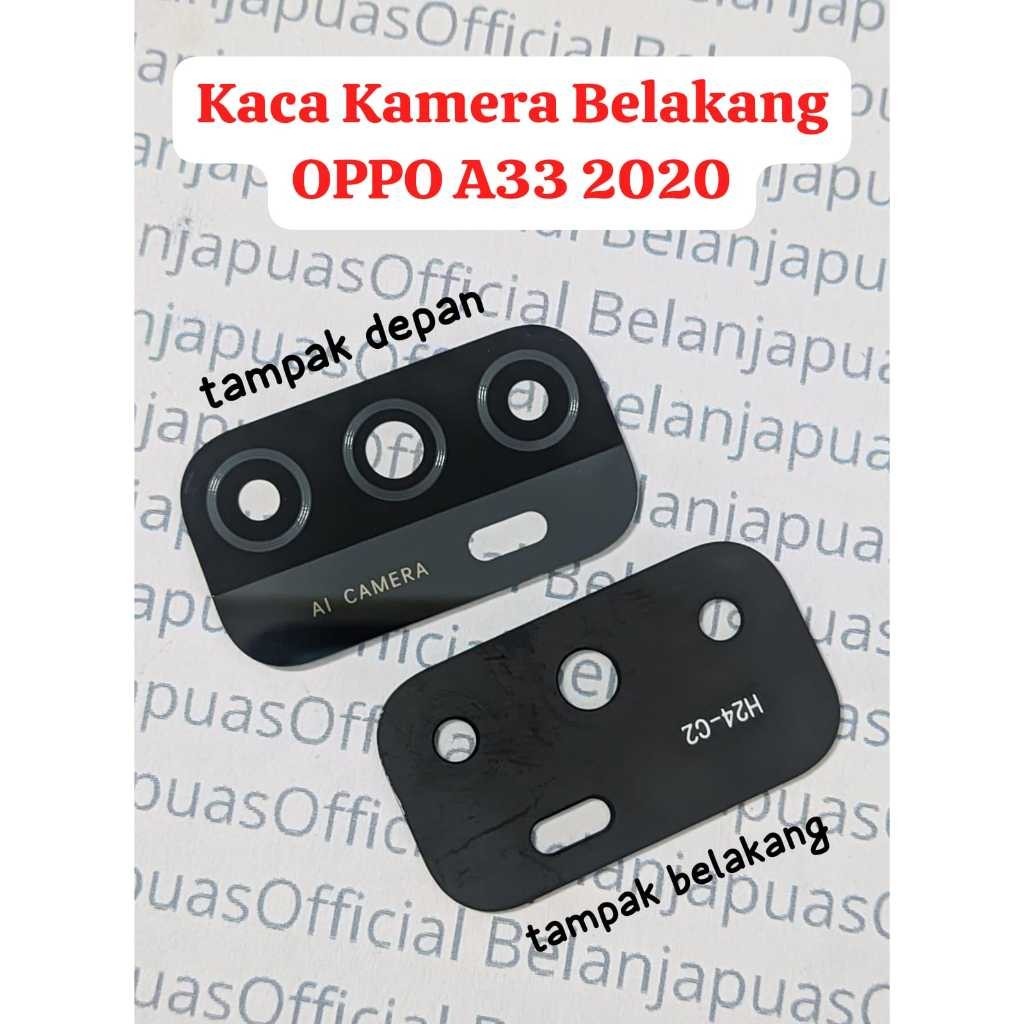 Kaca pengganti Lensa Kamera Belakang OPPO A33 2020