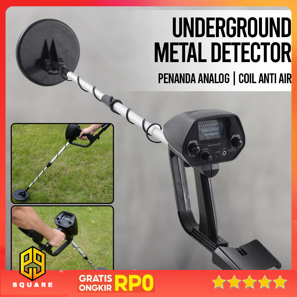 KingDetector Underground Metal Gold Detector High Accuracy Waterproof - MD-4030 Original 99 Square
