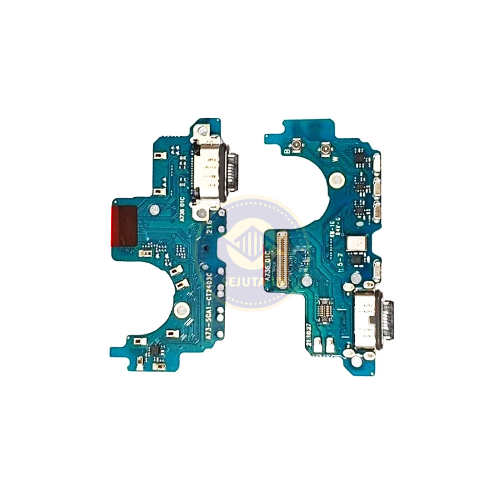 Flexibel Charger Samsung A73 5G / Fleksibel Konektor SIM + Mic A736B / A736B + IC