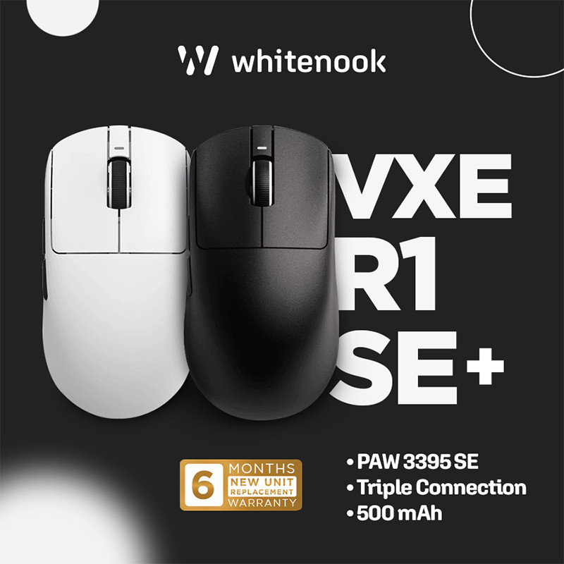 VGN VXE R1 SE+ SE Plus Wireless Gaming Mouse Triple Connection