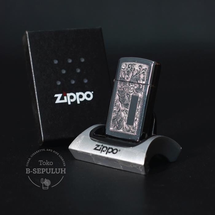 Zippo Slim Chrome Venetian 1652