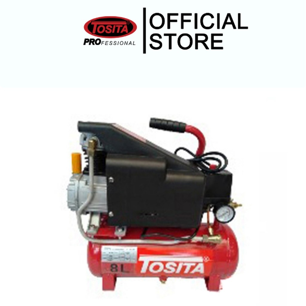 TOSITA - Mesin Kompresor Mini 8 Liter Direct / Non Oilles