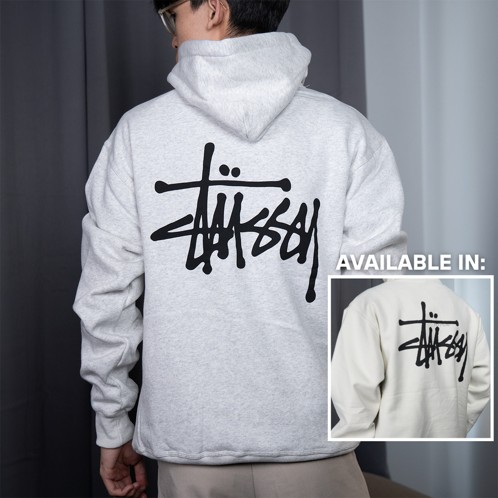 STUSSY Basic Stussy Cotton Hoodie [100% Authentic]