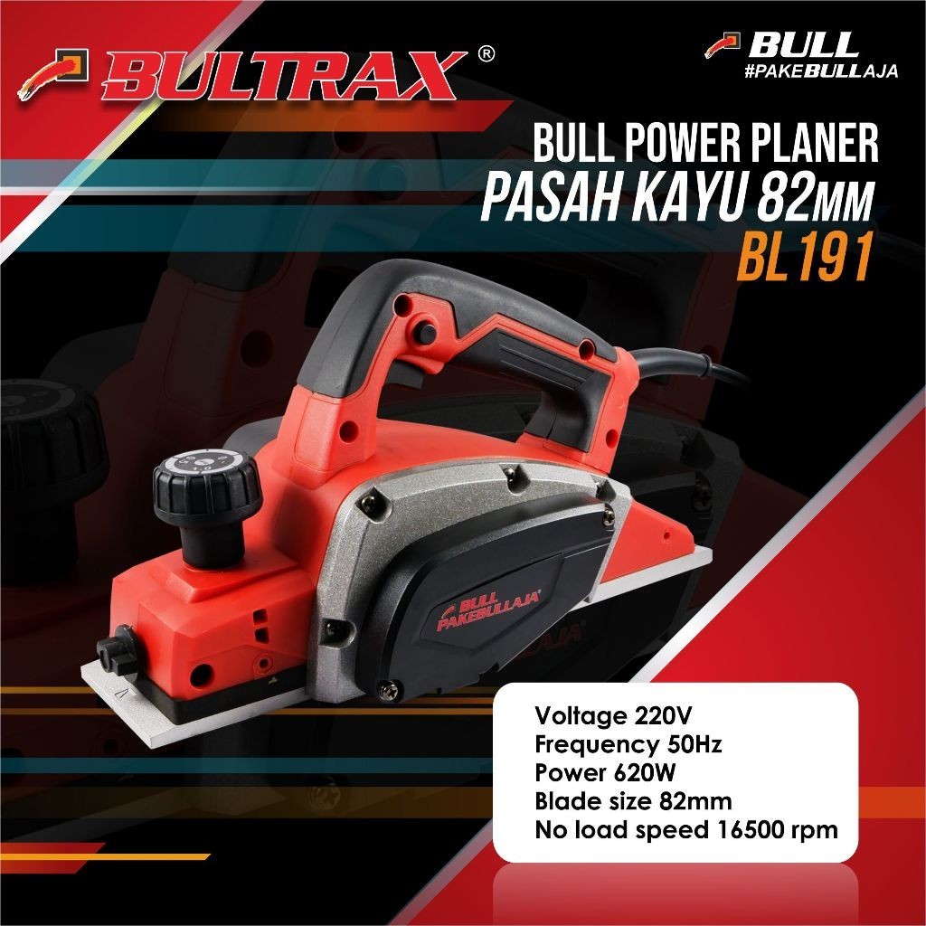BULL Mesin Pasah Kayu 82mm BL191 Original