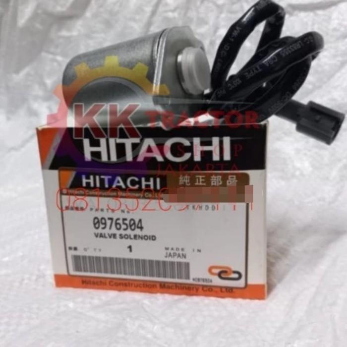 solenoid zaxis 200 zaxis 210 pn 09776504