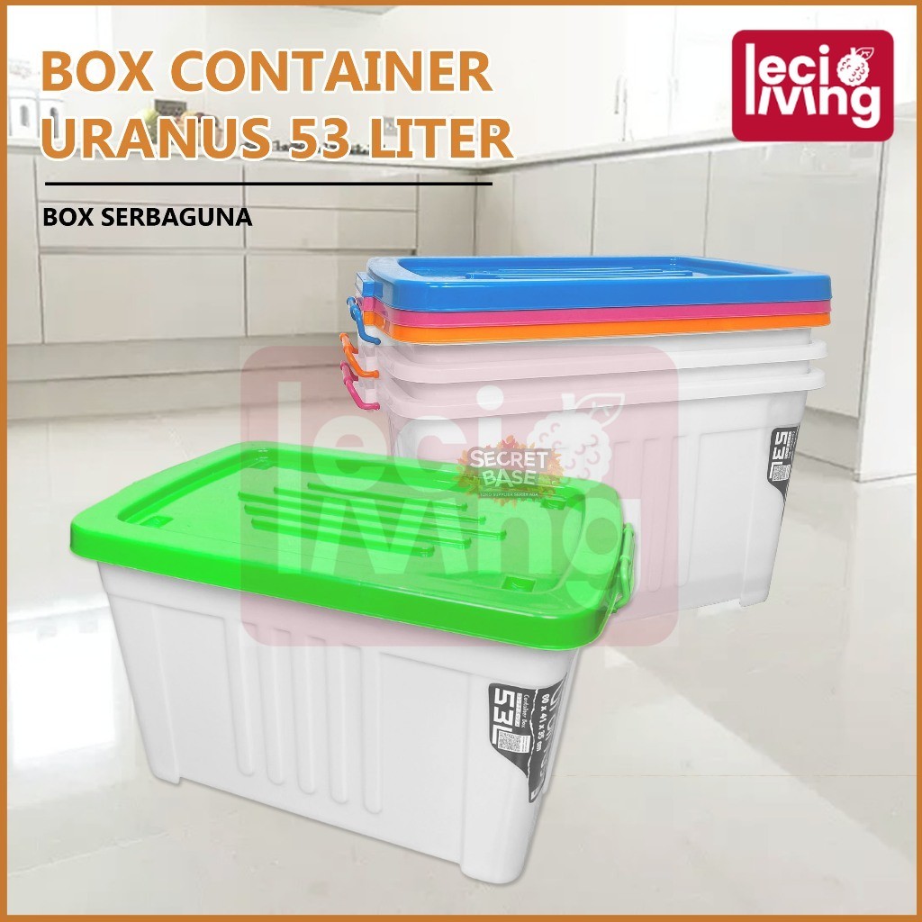 BOX CONTAINER 53 LITER - Kontainer Box Plastik Jumbo / Box Besar Tempat Penyimpanan