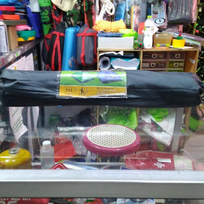 Tenda Dome FOXHUNTER Kapasitas 2 Org. Bisa Untuk Tenda Anak. Not eiger - ABU GELAP