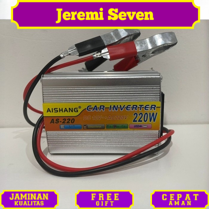 Inverter DC to AC 220 WATT 220W 12V DC KE 220V AC POWER INVERTER 220