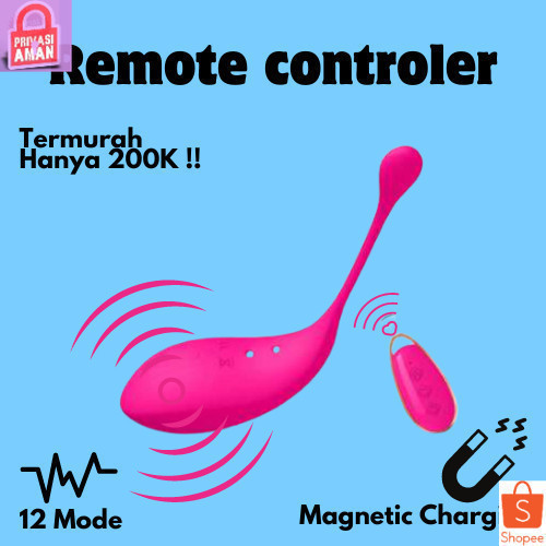 Extra Gratis Ongkir  PROMO MURAH Clarice remote kegel ball wireless safety magnet carger -