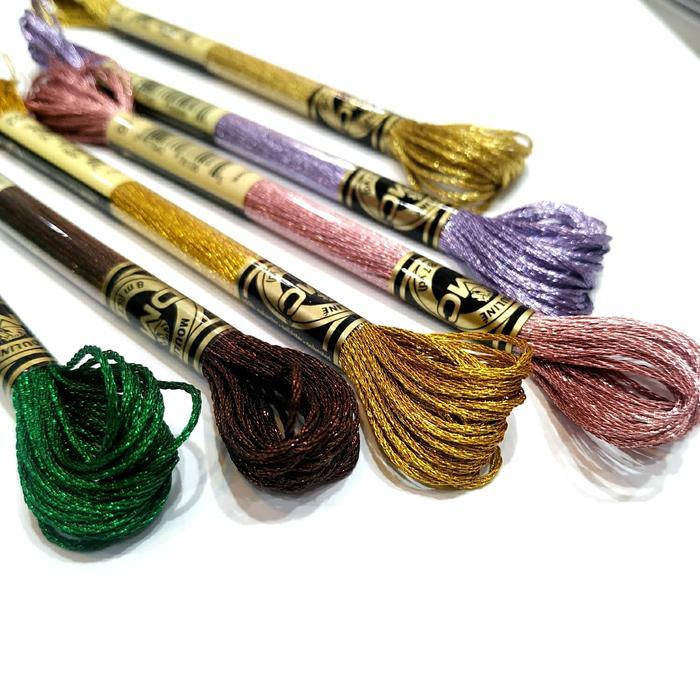 DMC Benang Sulam Metallic Effect