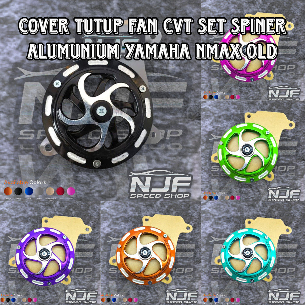 Cover Tutup Fan CVT Set Spiner Spinner Putar Yamaha Nmax Old Tutup Cvt Mika Akrilik Acrylic Spiner A