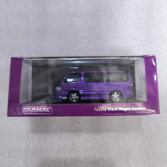 TARMAC WORKS TOYOTA HIACE WAGON CUSTOM PURPLE BEST