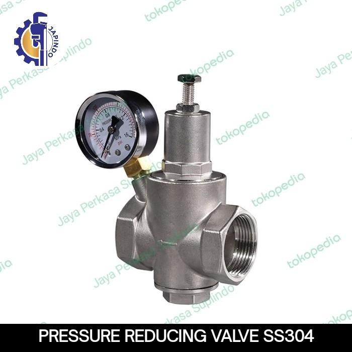 Pressure Reducing Valve/ Pressure Regulator SS 304 1/2 Inchi