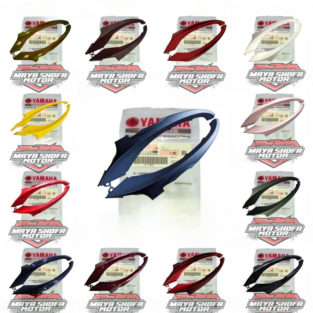 COVER DEK BAWAH FINO 125 GRANDE SPORTY 125 BJ8-F8395-00 BJ8-F837D-00 ORIGINAL YAMAHA