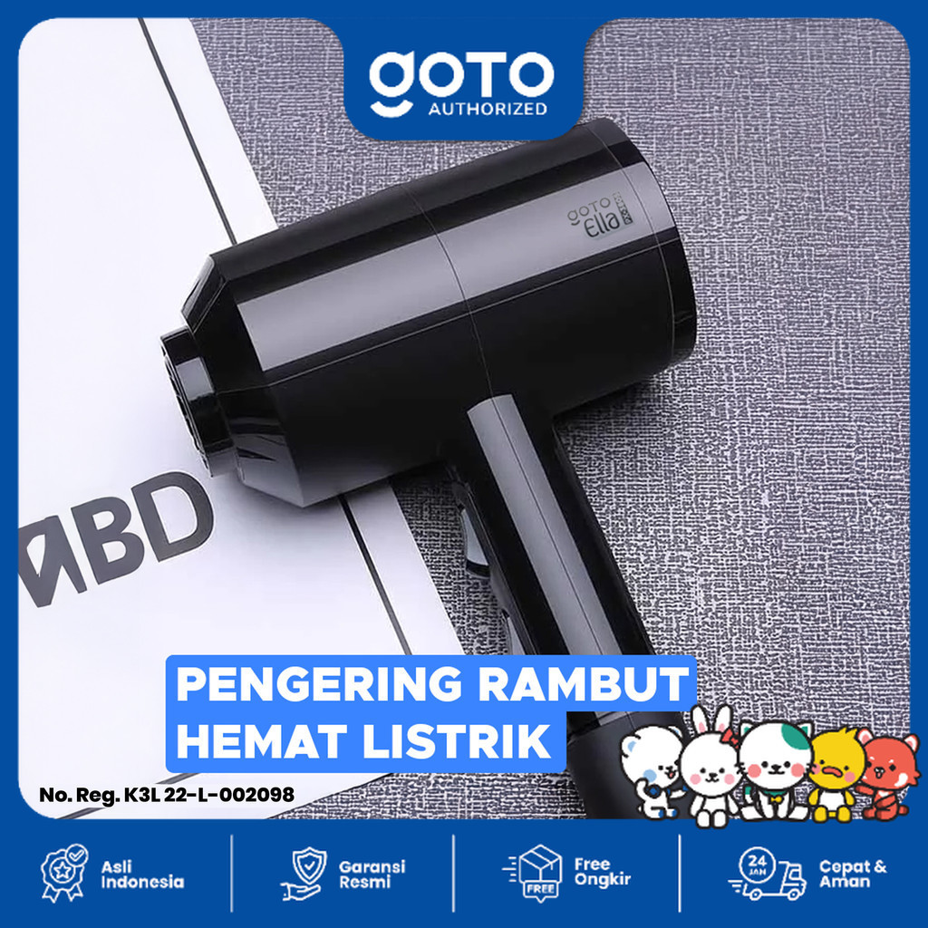 Goto Ella PX-3805 Hair Dryer Pengering Rambut Hairdryer Portable