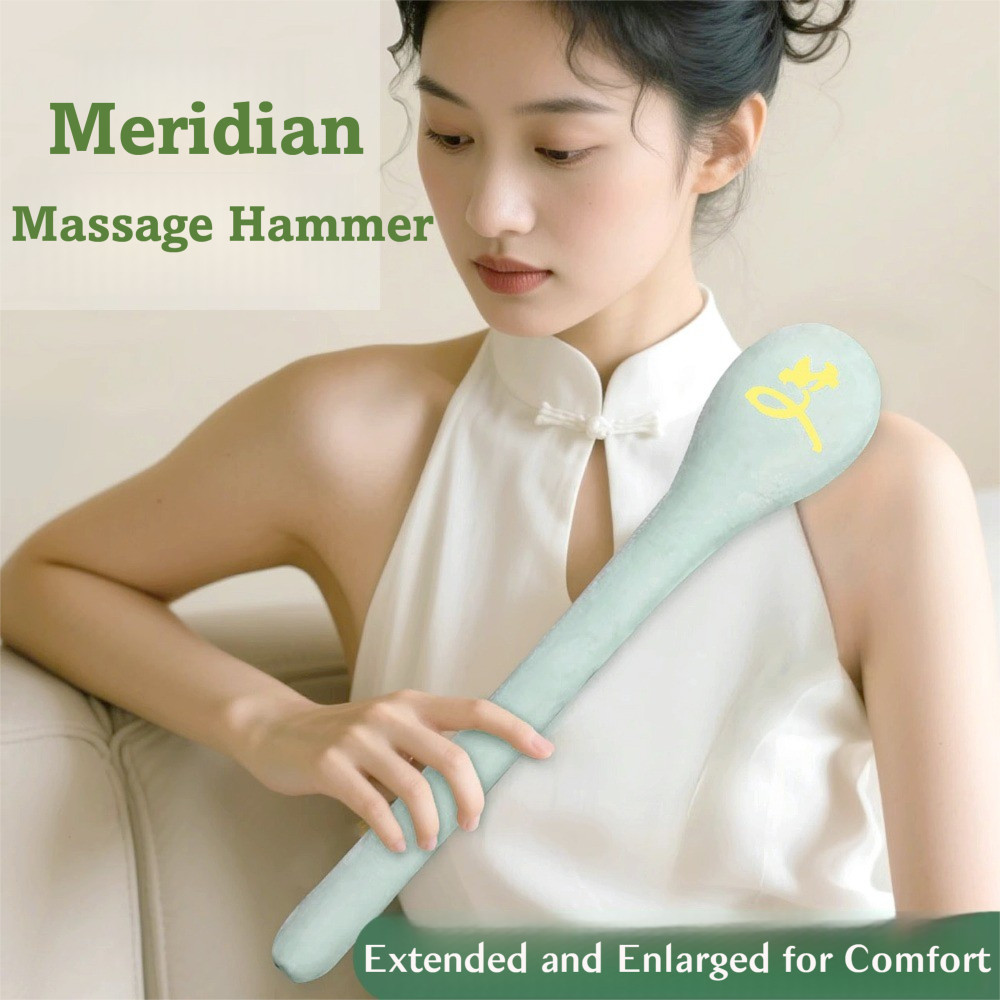 Handmade Mugwort Hammer Portable Self-massage Massage Hammer Merian Massage Acupoint Tapping Health 