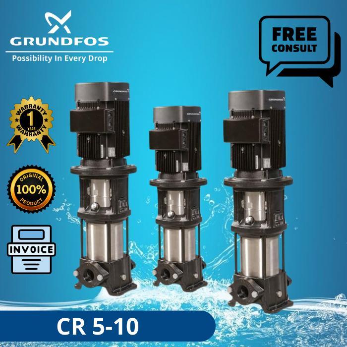 MESIN POMPA AIR GRUNDFOS INDUSTRI GRUNDFOS CR 5-10