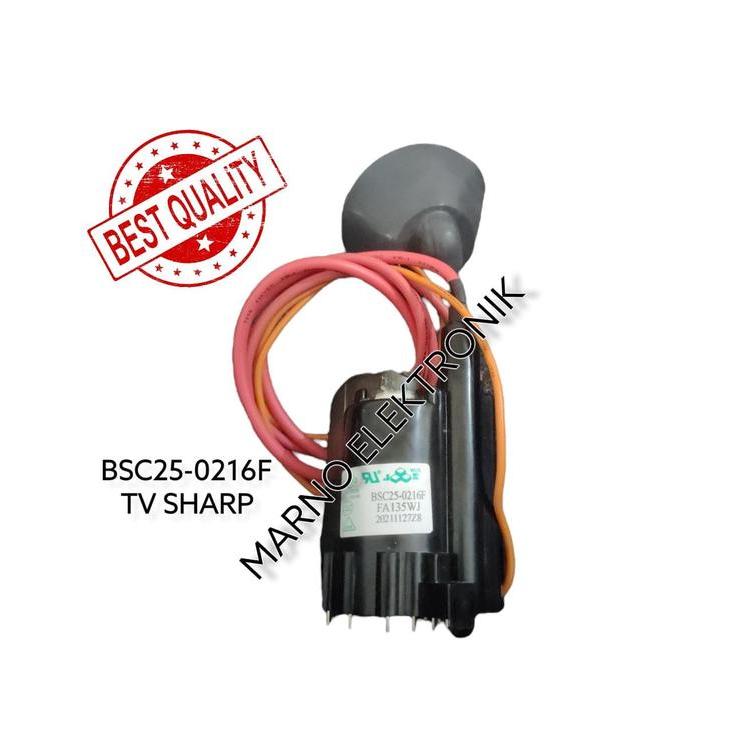 PLAYBACK TV SHARP BSC25-0216F FA135WJ FLYBACK FBT ORIGINAL ASLI TERBAIK...
