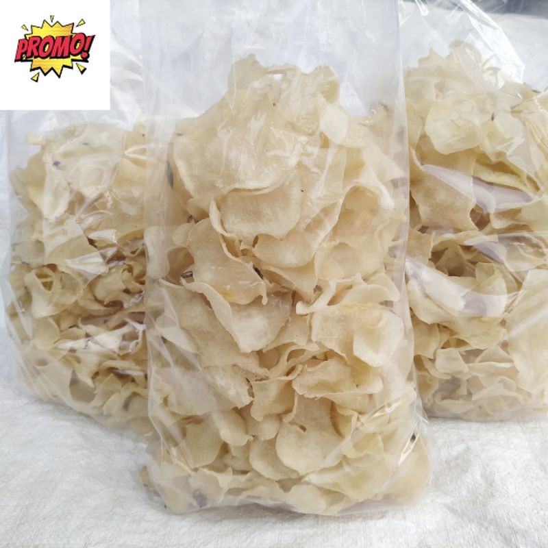 Kerupuk Gadung Mentah Asli Kediri | Keripik Gadung Gurih Renyah | Kerecek dan Ceriping Gadung