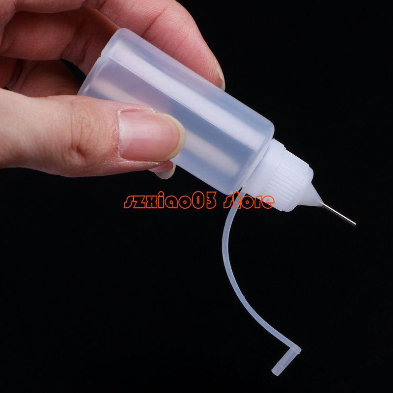 103C 5ml/10ml/20ml/50ml Needle Tip Bottle Applicator DIY Quilling Tool Tip Plastic Liquid Dropper Bo