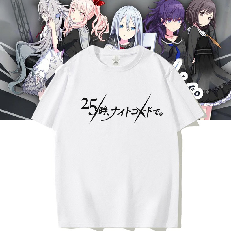 Baju Kaos Project Sekai Nightcord Baju Anime Kaos PJSK
